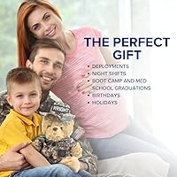 Vista 6 de Oso de peluche personalizado Doctor de ZZZ Bears, regalo considerado para médicos, cónyuges y niños