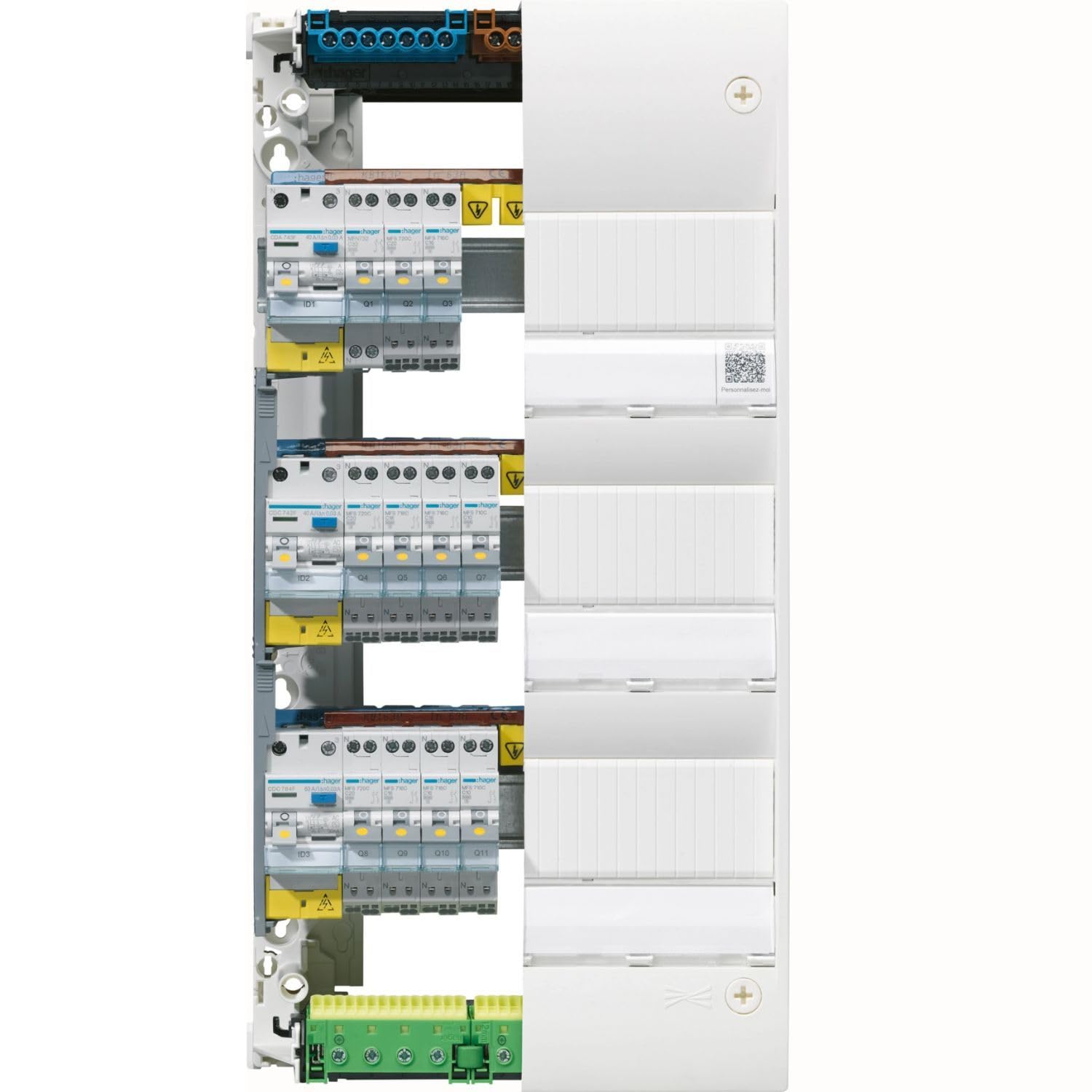 Hager ETC225; Contacteur jour/nuit 25 A 2NO 230V