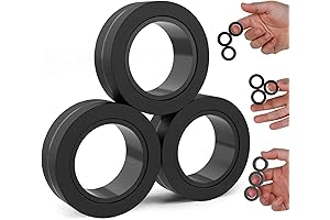 BUNMO Magnetic Finger Rings - Limitless Fun with Fidget Magnets