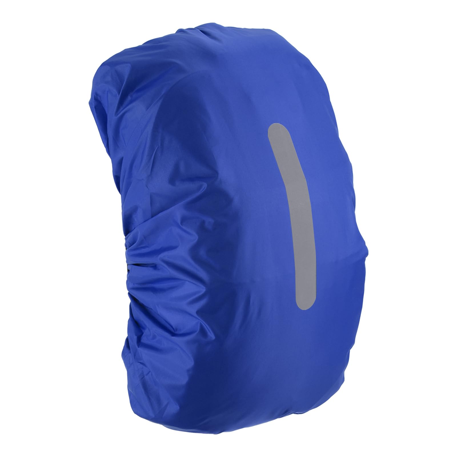 M METERXITY Backpack Rain Cover - Waterproof Lightweight Cover with Vertical Reflective Strap, Apply to Cycling/Hiking/Mountain Climbing (55-65L, L, Navy Blue)