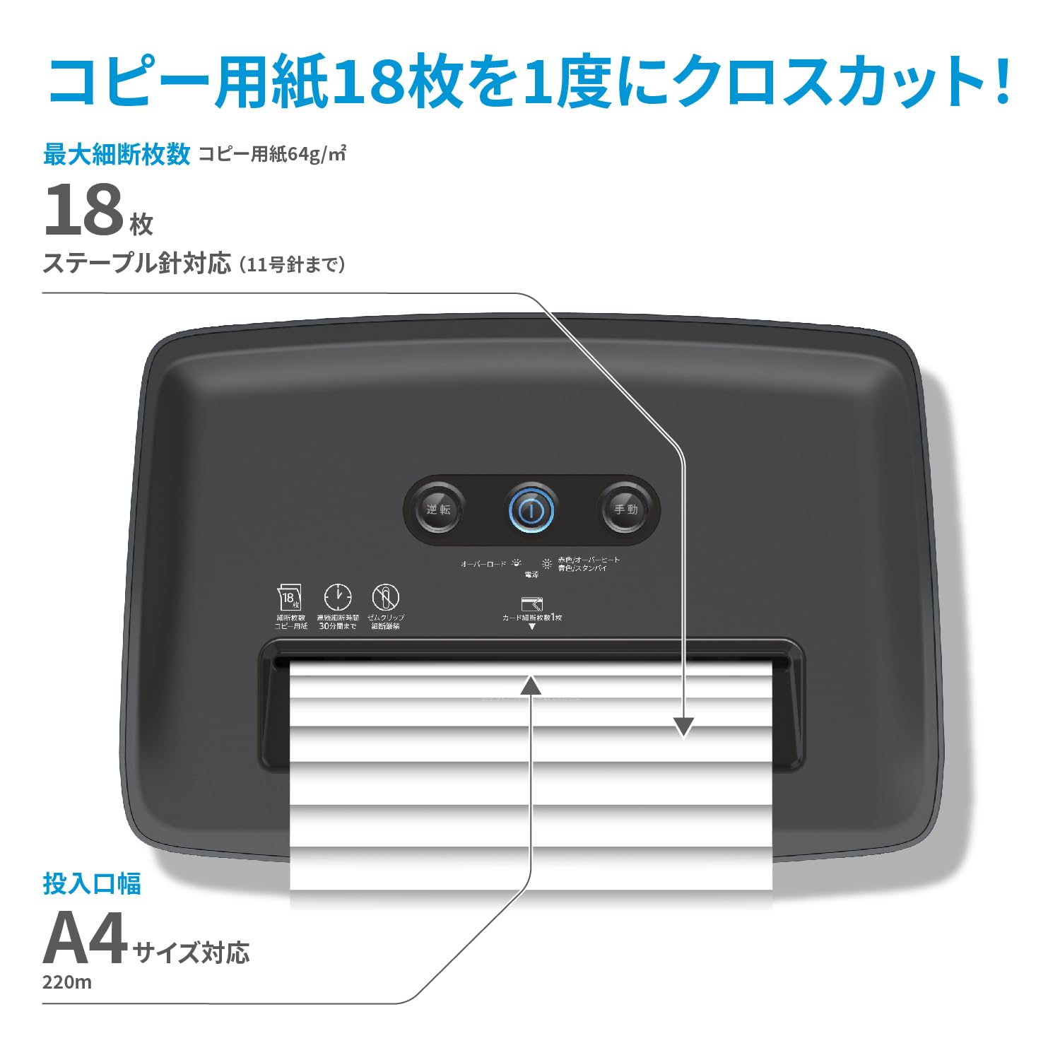 Amazon.co.jp: HP電動シュレッダー 業務用 家庭用(20L / 2-5人用