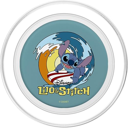 Miniatura 8 de Disney Lilo & Stitch - PopSockets de punto de surf PopGrip agarre intercambiable para teléfonos y tabletas