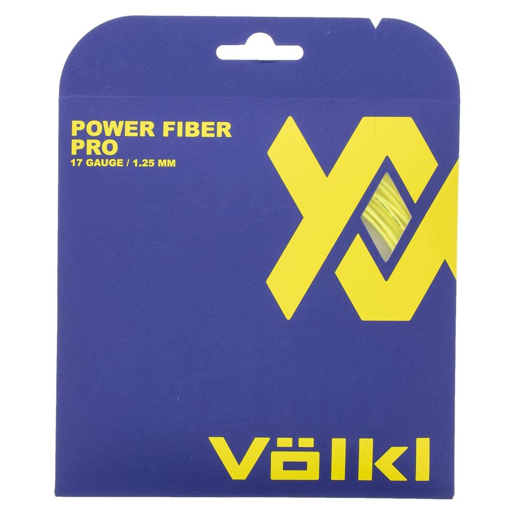 VOLKL Power Fiber Pro | Tennis Racquet String | Durability | Feel & Control | Multifilament String