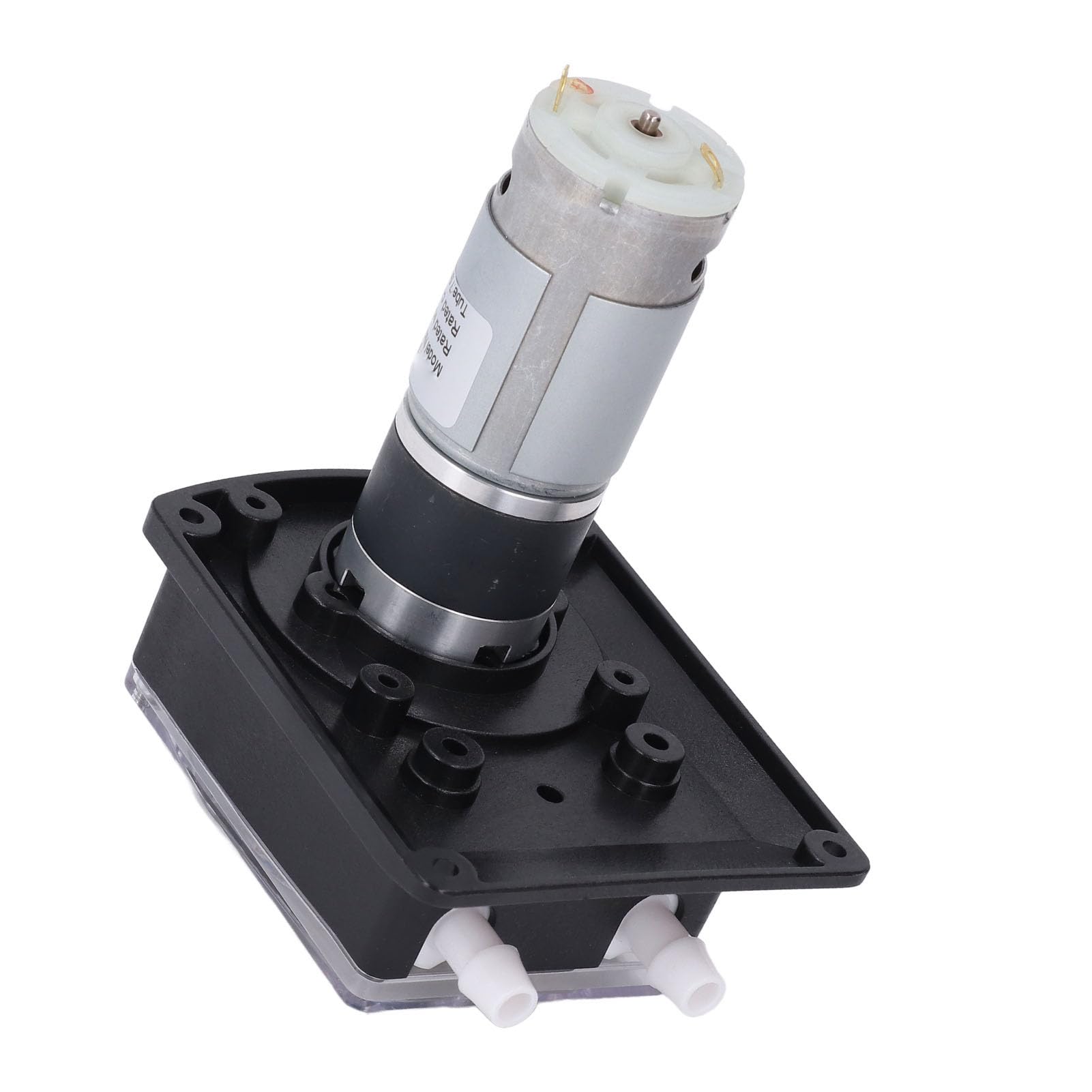Pompa Perystaltyczna DC12V Mikropompa Perystaltyczna 1500ml Min Podwójna Głowica PHARMED Rura BPT 18W Cicha Pompa Dozująca Ciecz o Stałym Przepływie do Laboratoryjnego Pobierania Próbek