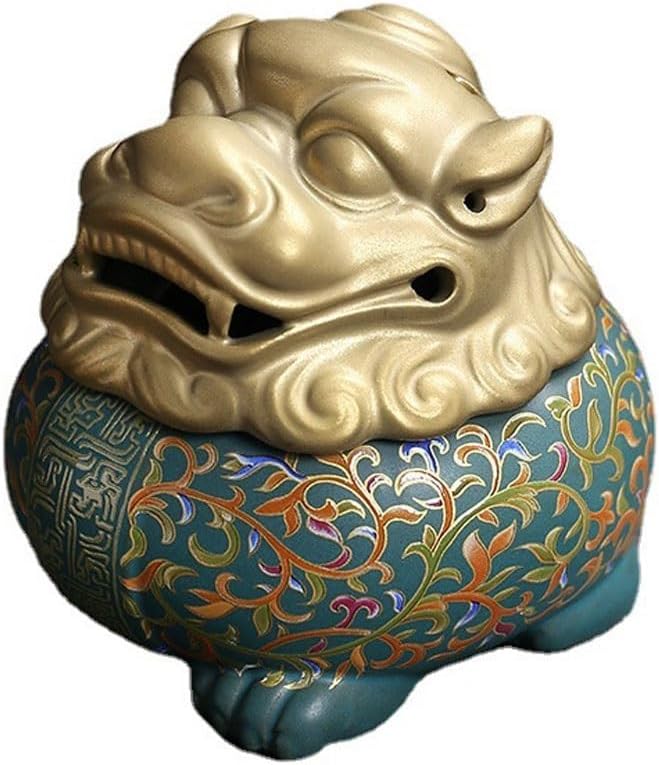 Incense Burner Creative Incense Holder Ceramic Incense Burner Handicraft Ornaments Meditation Accessories Incense Burner Backflow Incense Burner