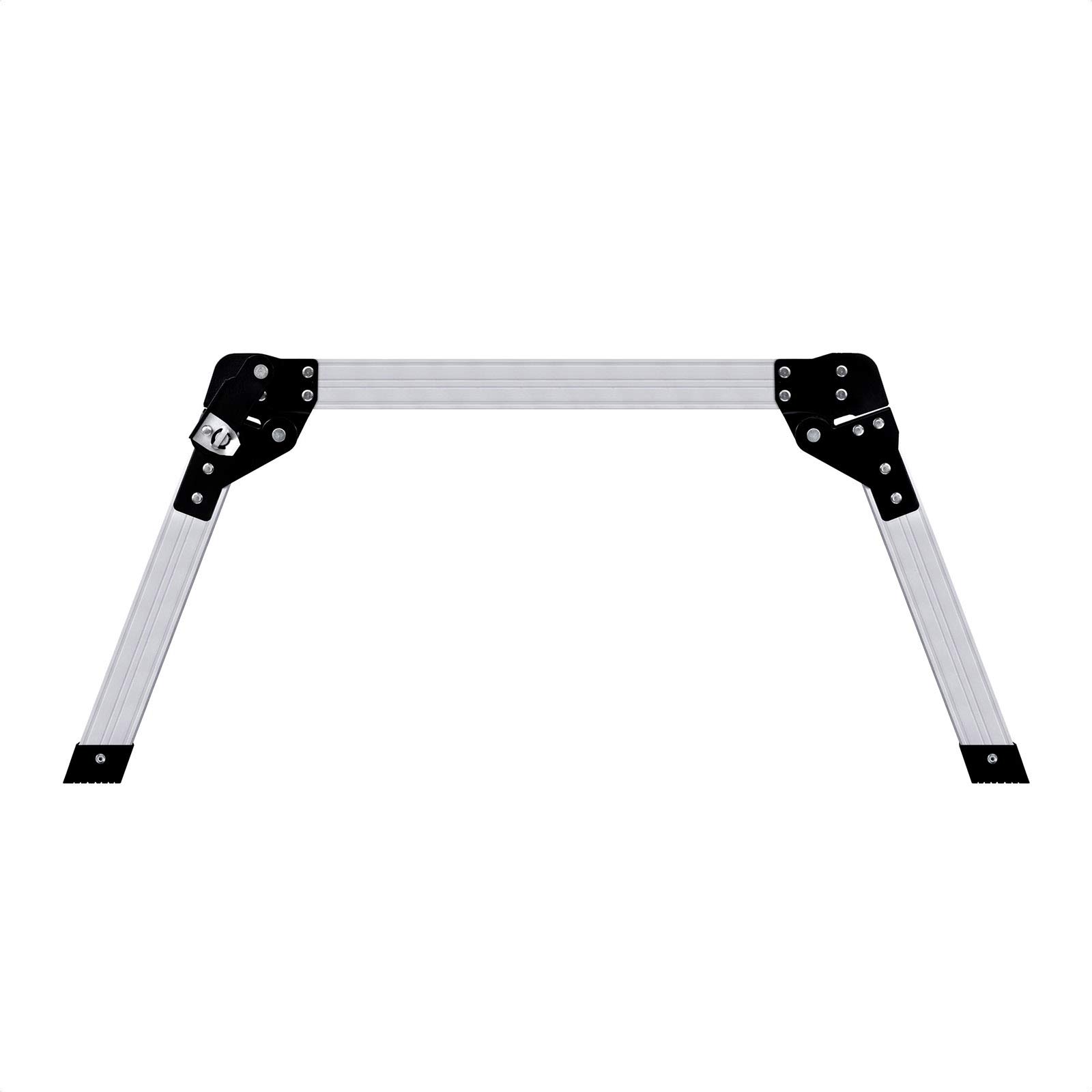 Werku WK700170, Plataforma, Largo 100 cm, Ancho 45 cm, Alto 75 cm, Capacidad de carga 150 kilos, Aluminio 1.5 mm, Plegable, Antideslizante