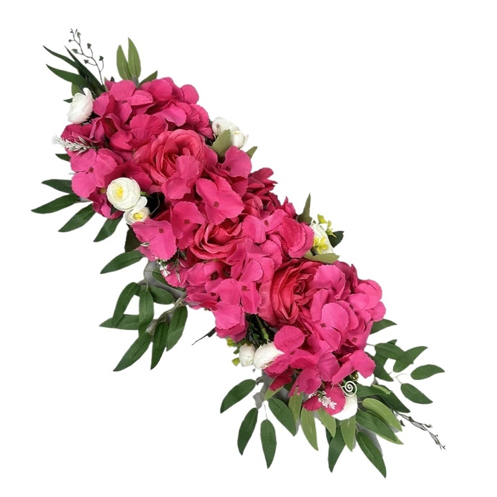 Casetlong 1pc Artificial Flower Garland For Home Decoration Wedding Party Celebration Hotel(1044g)