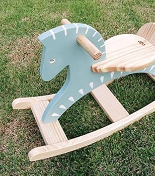 Amazon.co.jp: 木製 手作り ロッキングアニマル(馬) ロッキングホース