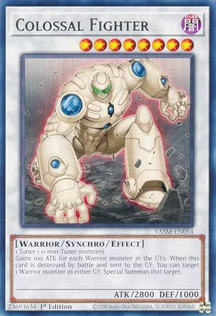 Thẻ bài Yugioh: Colossal Fighter (1st Edition) - 5DS1-EN043 - Super Rare | Việt Nam