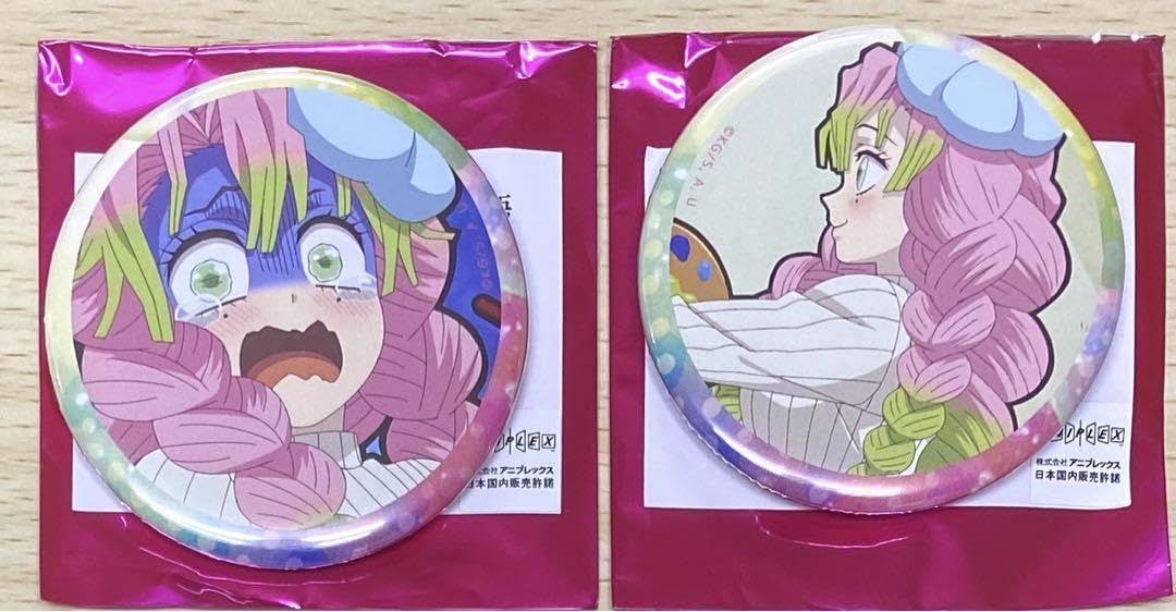 キメツ学園物語 缶バッジ 蜜璃