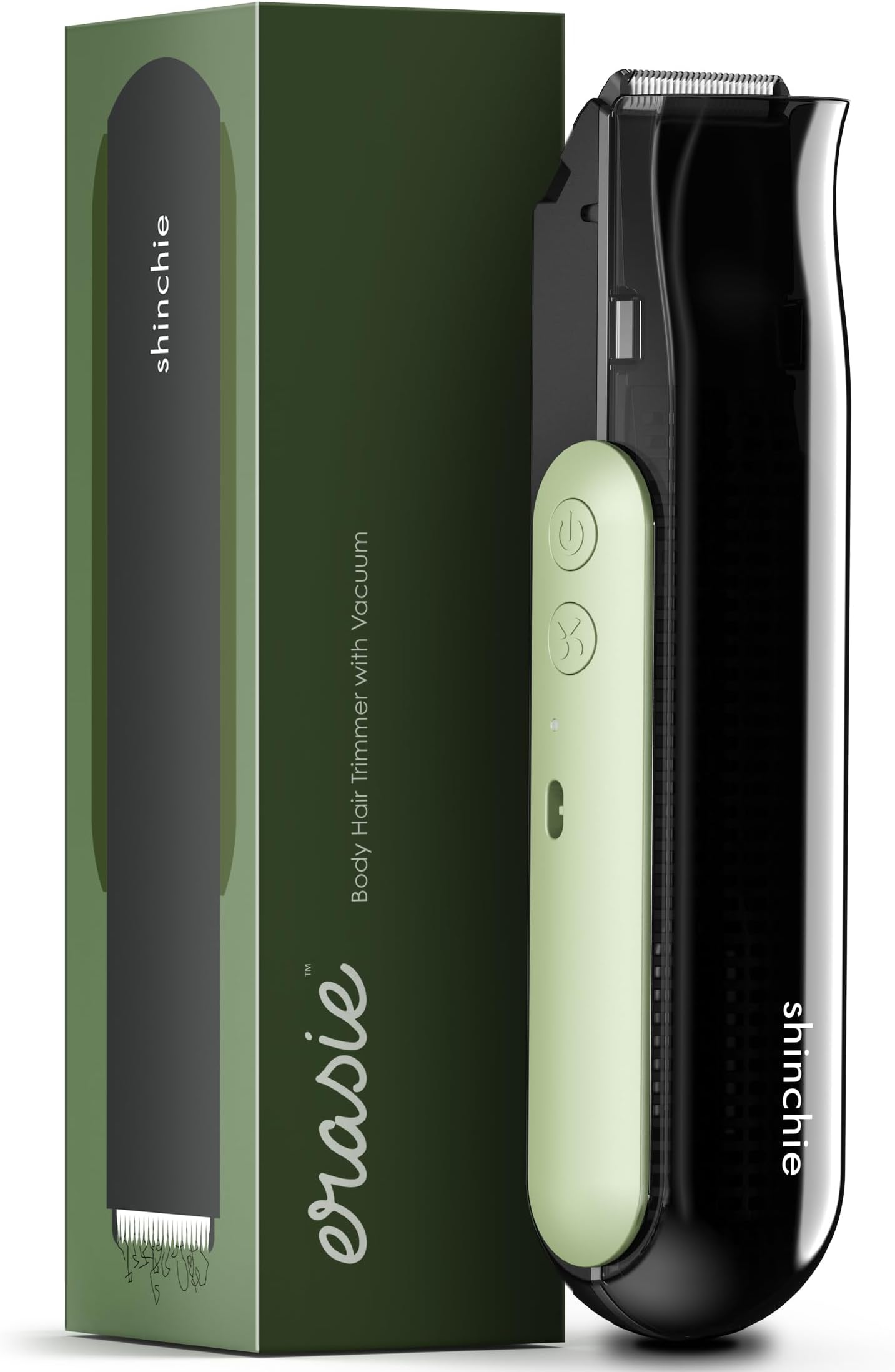 Amazon.com: shinchie Body Hair Trimmer with Vacuum for Men and Women ...