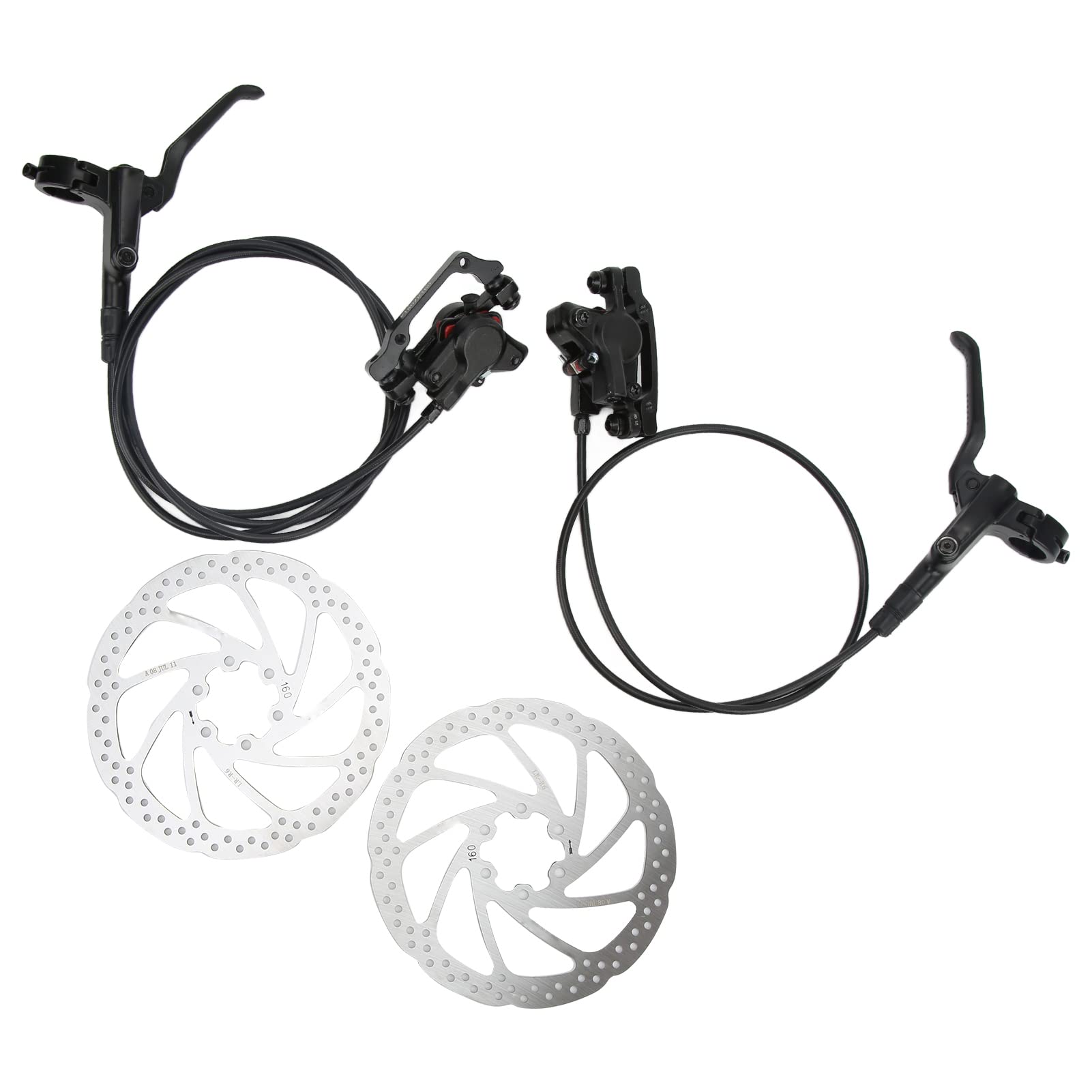 Cryfokt Double Piston Hydraulic Disc Brake Kit High Strength Performance