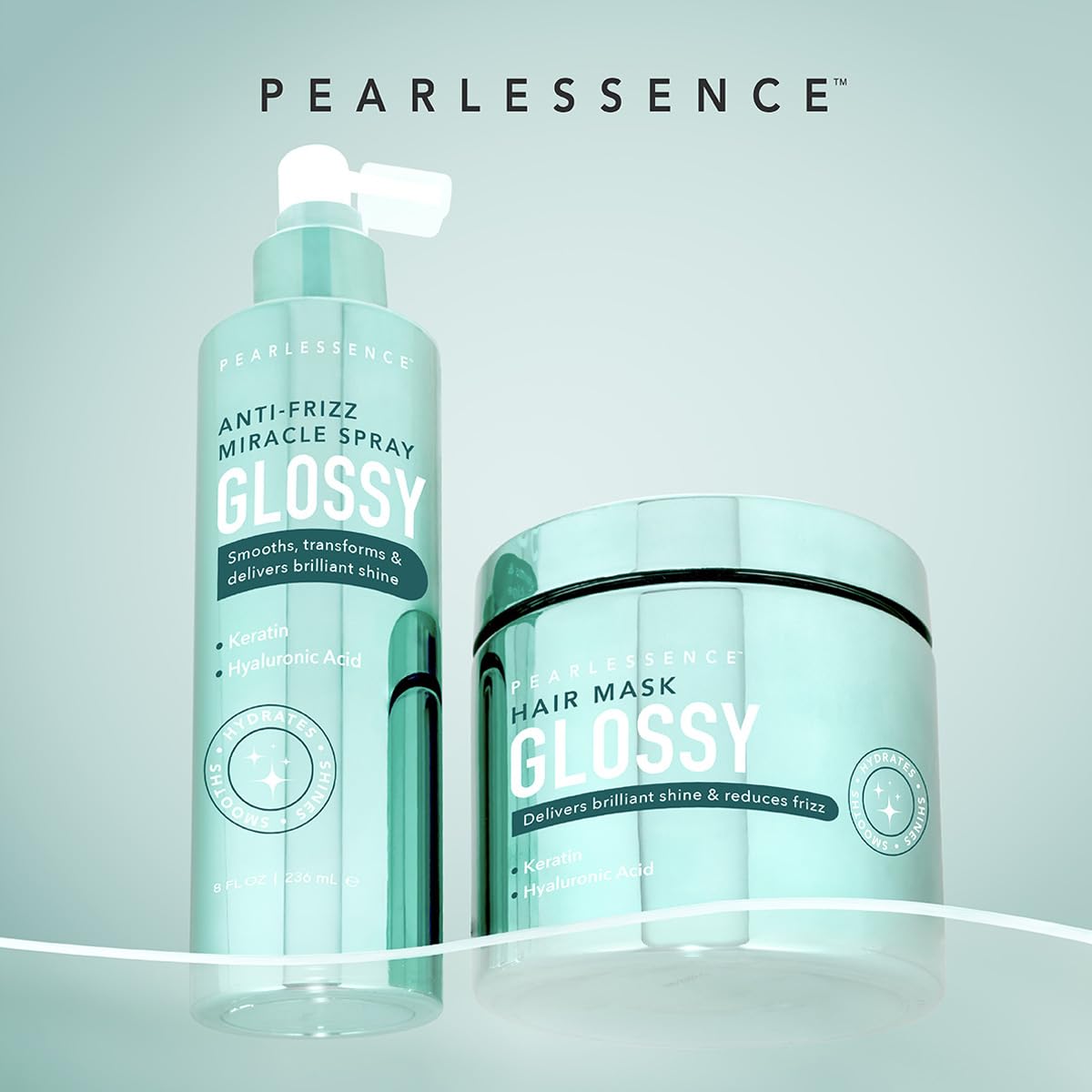 Amazon.com: Pearlessence Glossy Hair Mask with Keratin 