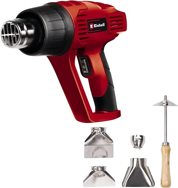 Einhell THHA 2000/1 Electric Heat Gun Set Hot Air Gun With Dual Heat
