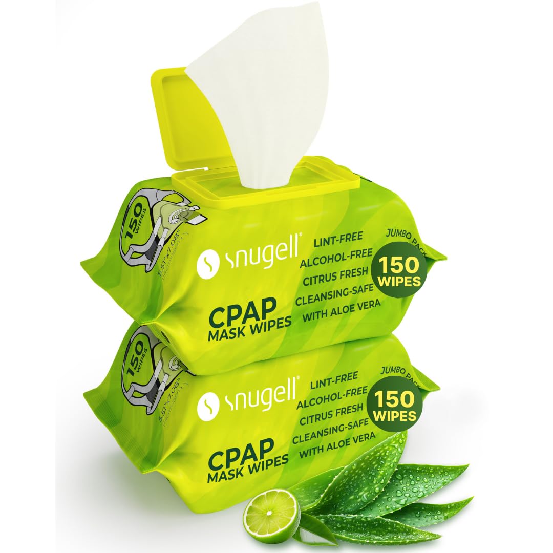 Amazon.com: Snugell CPAP Mask Wipes – Soft Cotton with Aloe Vera