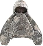 Womens Camo Hoodie Y2k Oversized Leopard Print Hoodie Vintage Long Sleeve Sweatshirts Pullover Jackets Streetwear