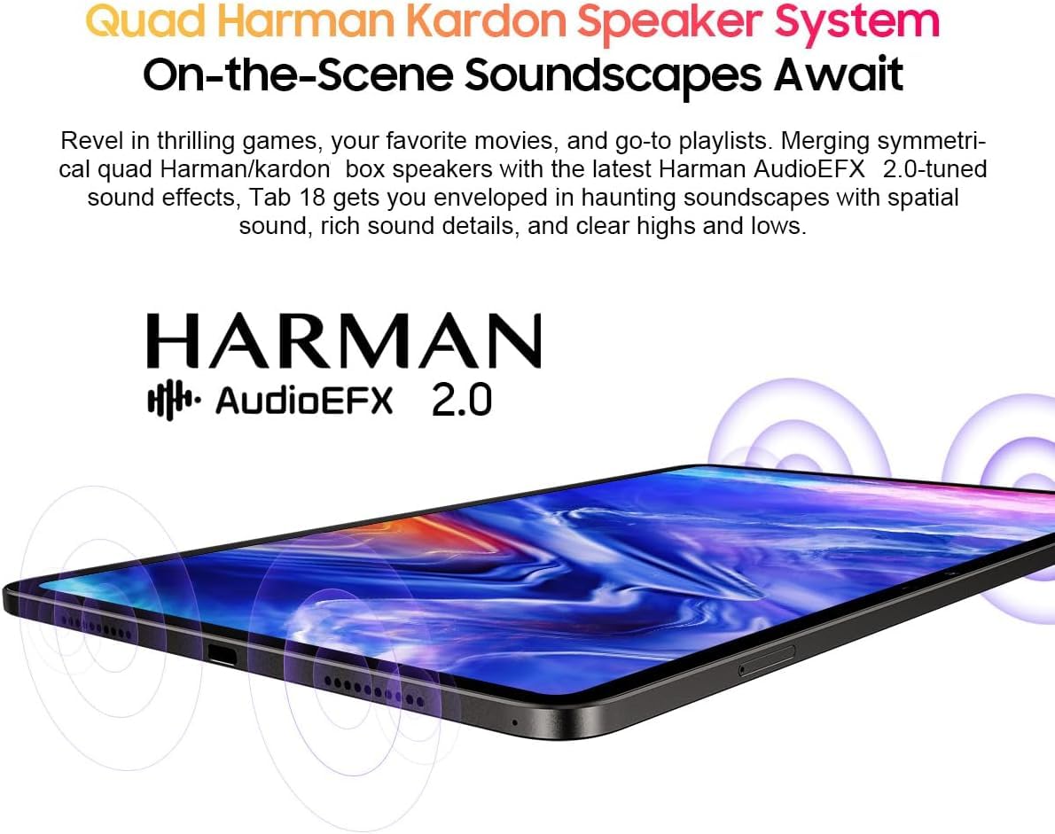 Tablet Blackview Tab 18 de 12 polegadas, tela 2.4K FHD+, tablet