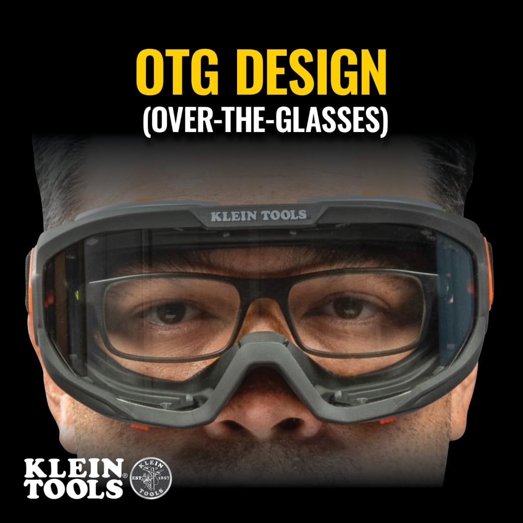 Klein Tools 60479 Safety Goggles, Clear Lens — Amazon image 4