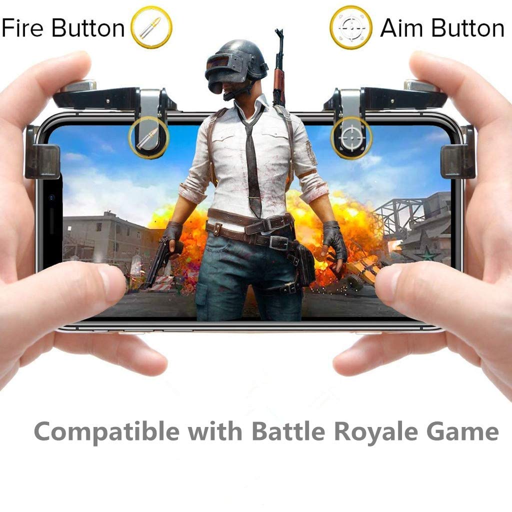Mobile Game Controller-Joystick, Sensitive Shooting Target, Multiple Color Combinations, Gamepad with Game Trigger