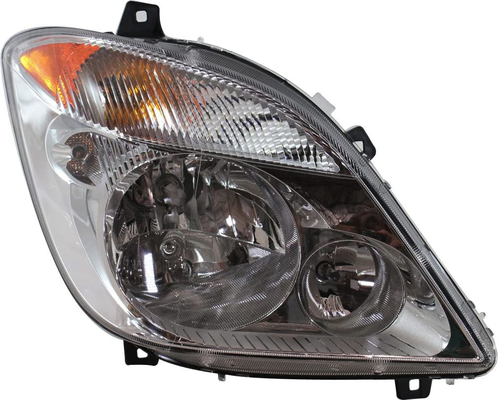 Garage-Pro Headlight Compatible with 2007-2009 Dodge Sprinter 2500, 2007-2009 Dodge Sprinter 3500, Fits 2007-2009 Freightliner Sprinter 2500 & 2007-2009 Freightliner Sprinter 3500 Passenger Side