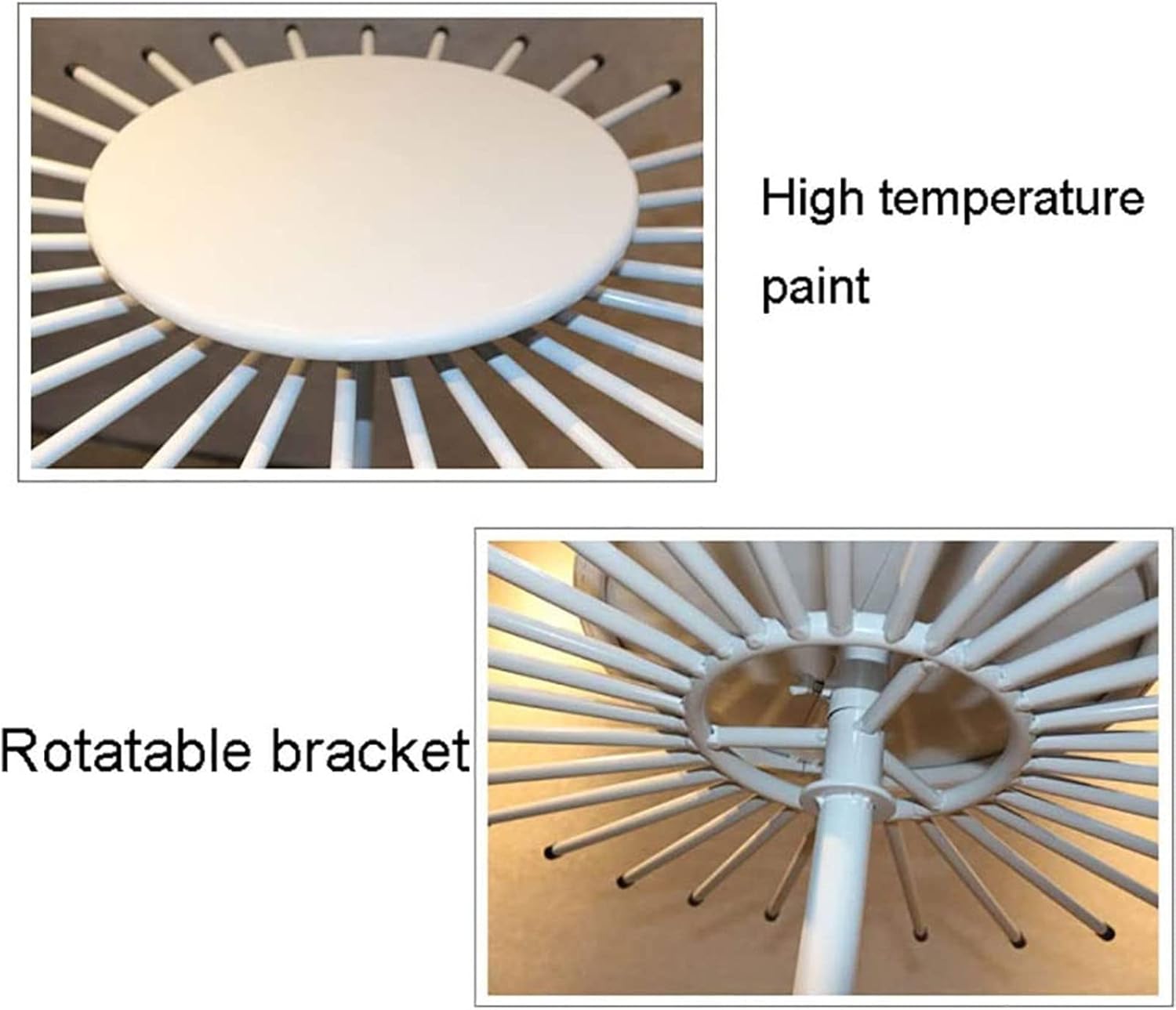 Organizer Holder Household Freestanding Metal Scarf Holder Display Rack, Scarf Display Stand, Rotatable Bracket Pivoting Scarf,Belt, Jewelry Organizer Rack,30/45 Arms Floor Storage Stand, Wall Racks f