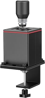 TOCiTAA USB Simulator Shifter Gearshift PC Windows Steering Wheel with Hall Effect Sensor for ATS & ETS2 Racing Shifter for Logi tech G29 G27 G25 G920 for Thrust-master T300RS/GT 6+R with Clamp