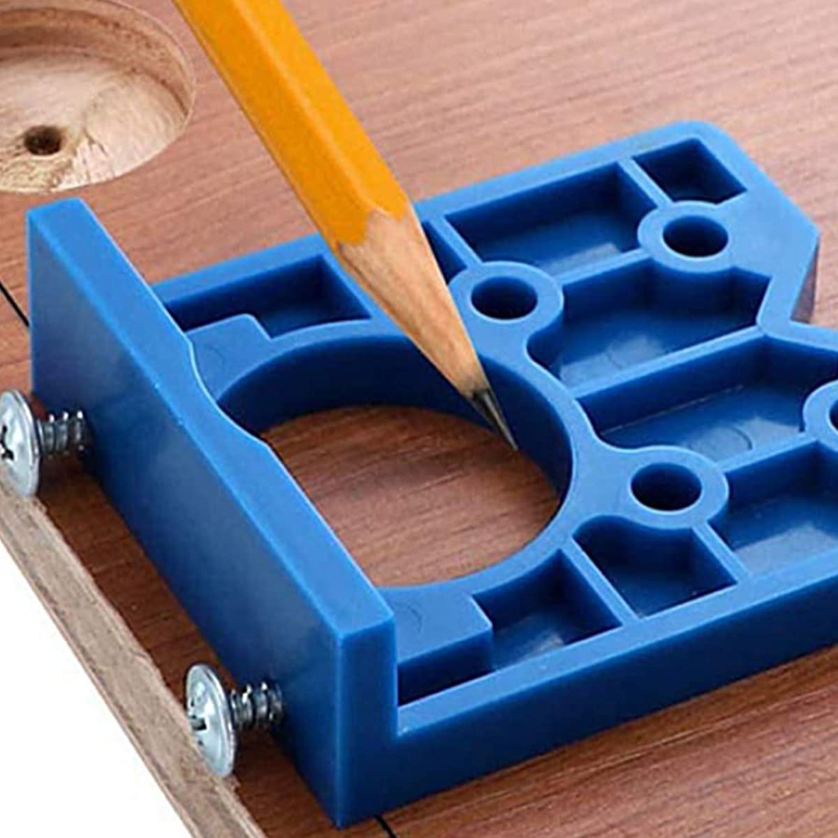 Gabarit De Perçage Pour Charnière Dissiulée Et Plaque De Ontage