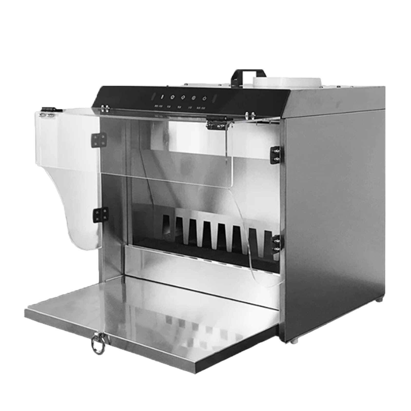 Pfps Intelligent Water Curtain Paint Spray Booth with Touch Control, 2200 L/H Flow, 3 LED Lights, Max 1480 m³/h Suction, Airbrush Spray Booth for DIY Art and Model