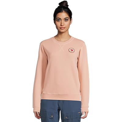 Fjallraven 1960 Logo Badge Sweater chalk rose