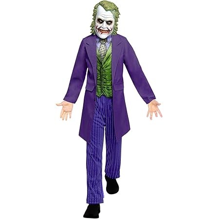 Rubie S Official Deluxe Joker Children Costume Small Amazon Co Uk Toys Games Rubie S Official Deluxe Joker Children Costume Small Amazon Co Uk Toys Games
