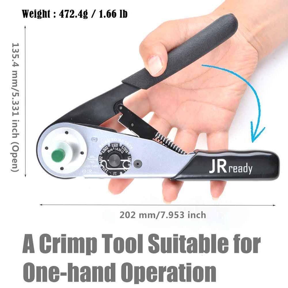 Amazon.com: JRready ST6146 Deutsch Connector Kit with Crimper, DT