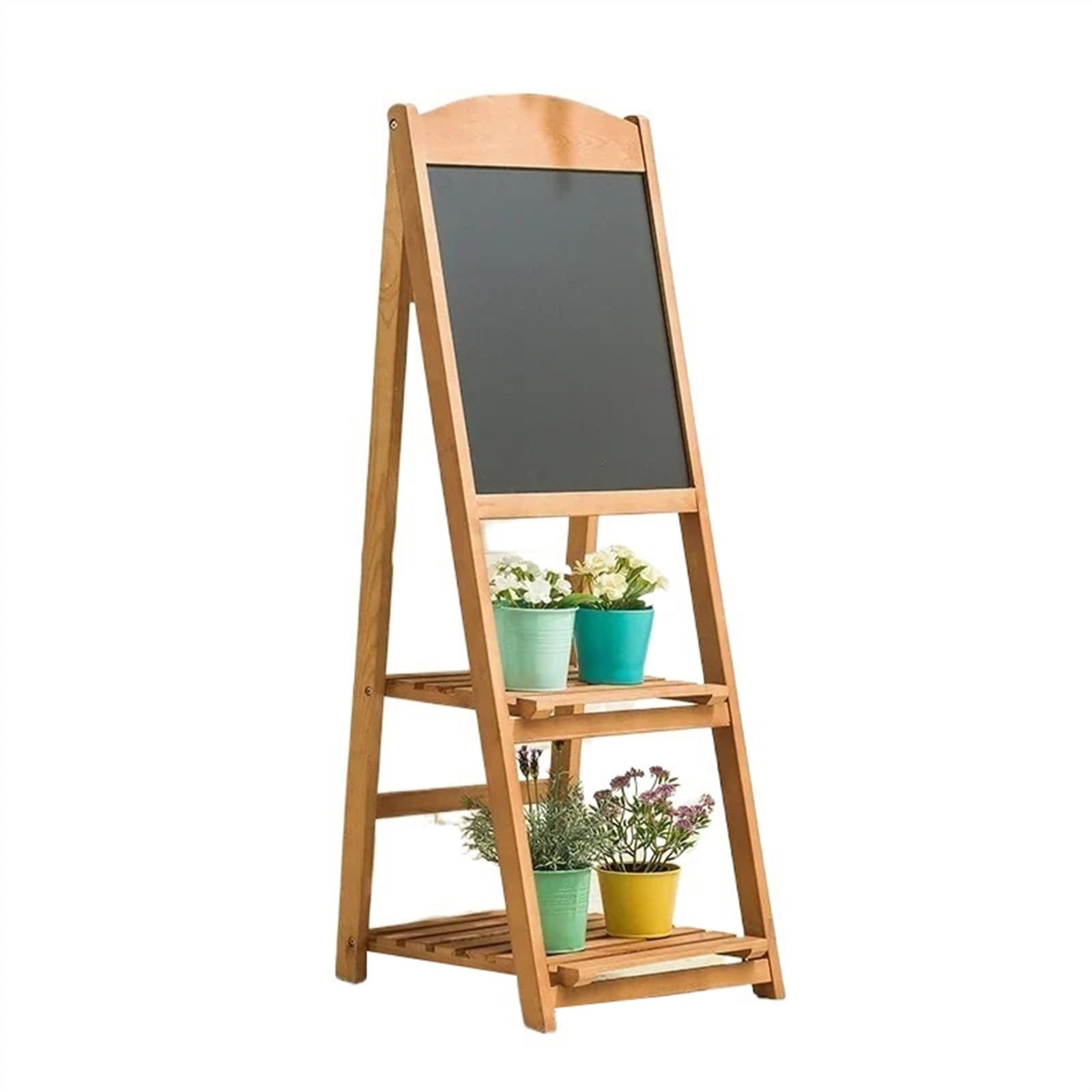 Gv8pA5fj7b Corner flower rack Floor Indoor Multi-layer Flower Stands Solid Wood Plant Shelves with Drawing Board Balcony Living Room Succulent Flowerpot Shelf