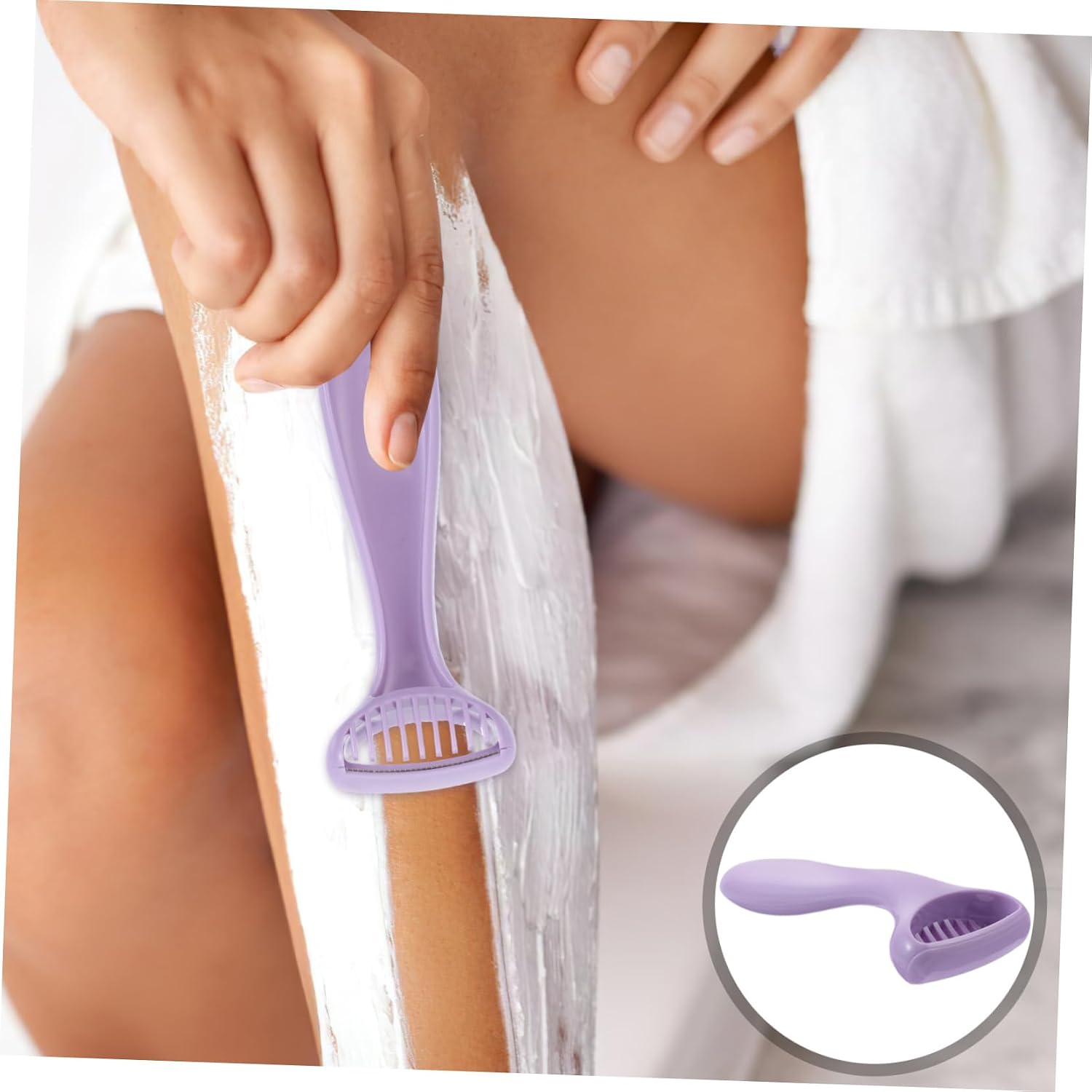 FRCOLOR Women's Hair Removal Shaver Pain Arm Hair Remover for Women Body Shaver Painless Epilator for Underarms