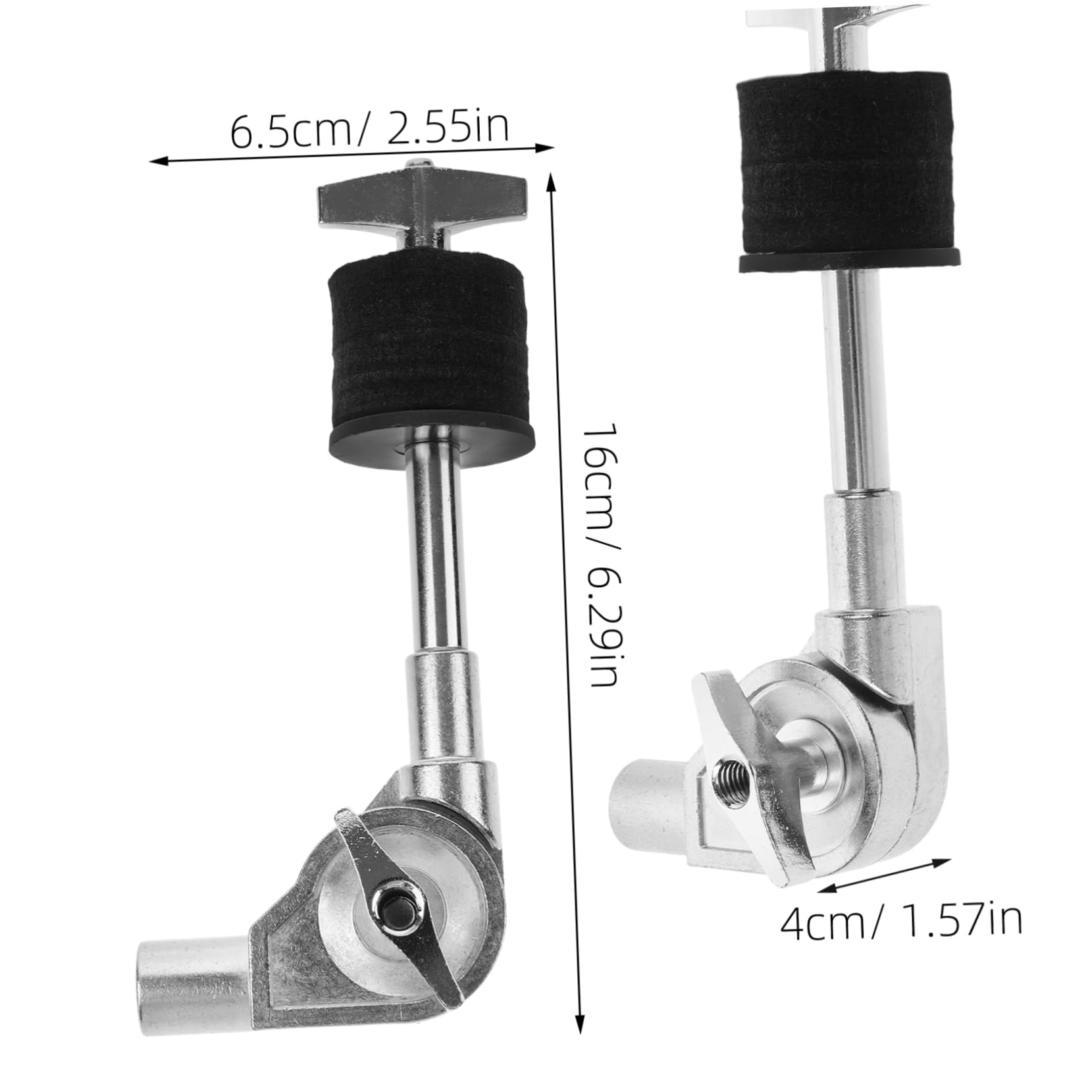 GOOHOCHY Reliable Cymbal Holder Attachment Easy Install Stacker for Percussion Drum Set Clamp