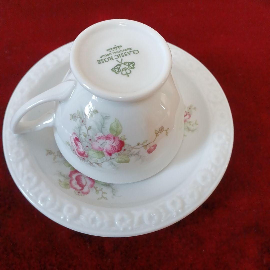 ロ一ゼンタ一ル クラッシックロ一ズ デミタスカップ&amp;ソーサー