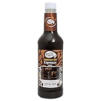 Vista 7 de Master of Mixes Mezcla de bebida espresso, lista para usar, botella de 1 litro (33.8 onzas líquidas), paquete de 6