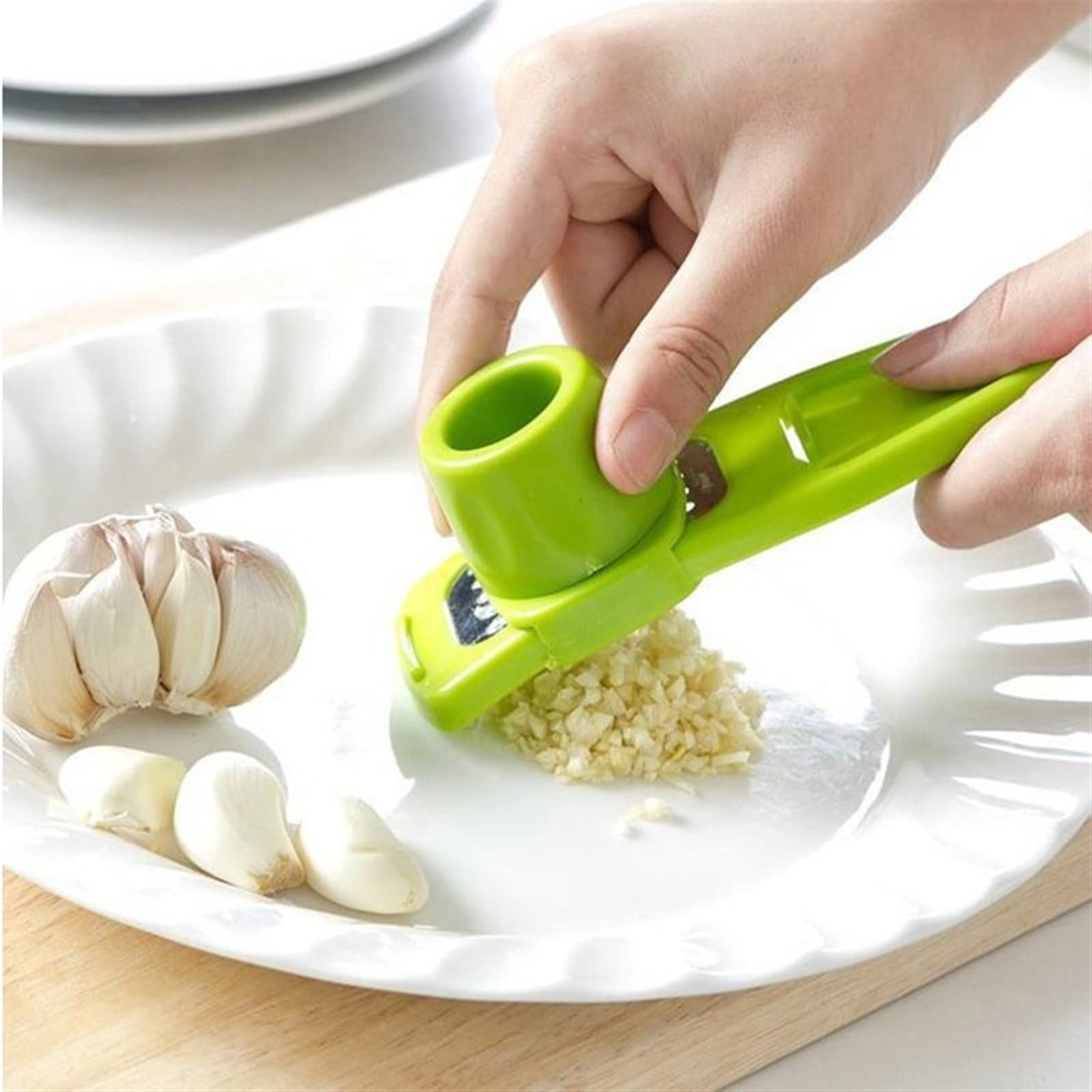 Hachoir à ail Presse Multifonction broyeur à ail broyeur à ail ménager pâte à ail Cuisine artefact Cuisine râpe broyeur