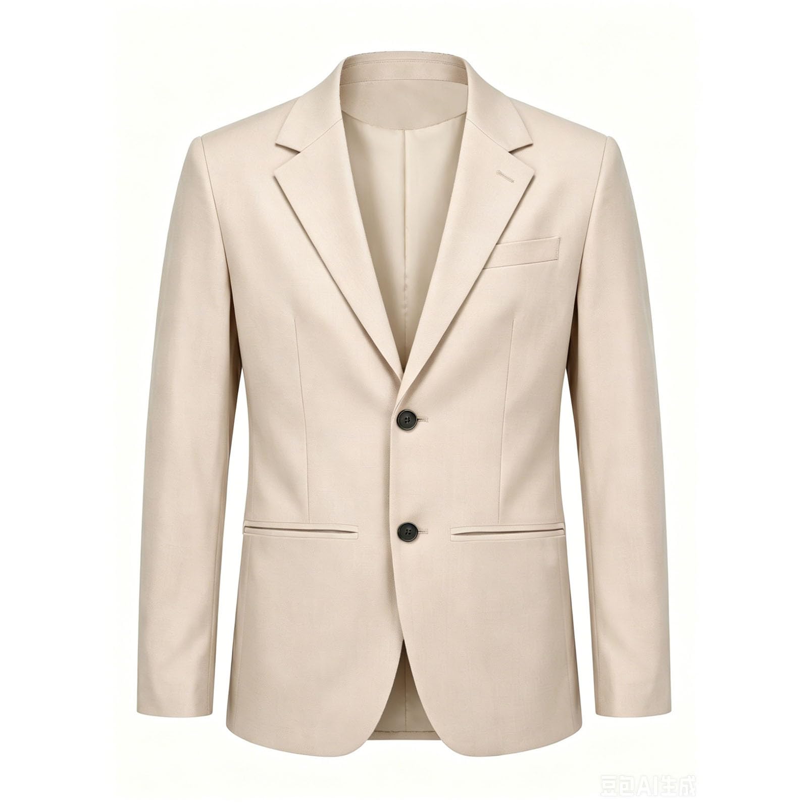 Genérico Blazer Hombre Elegante Americana Hombre Chaqueta Traje Casual Ligera Moderna Corte Regular con Solapa Clásica Estilo Business para Boda Fiesta