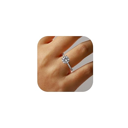 SMILEST Hidden Halo Engagement Ring