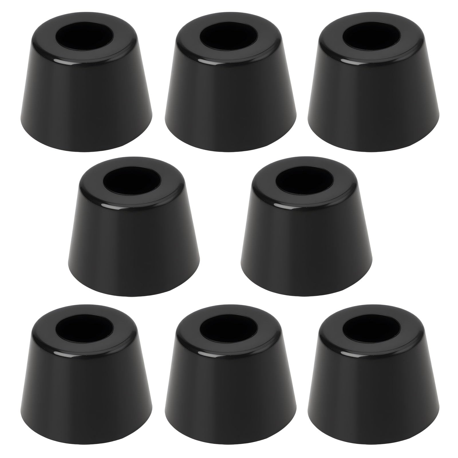 As Axis Spindleon 8Pcs Non Slip Rubber Feet Buffers Pads D36mm X 28Mm X H25mm 8Mm Hole For Cabinet Desk Tables Couches Chair Machines Audio Equipment