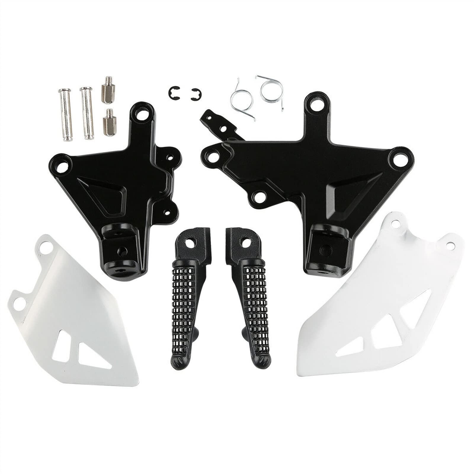 Accesorios para clavijas Estribos Delanteros Para Motocicleta, Pedales, Reposapiés, Soportes Para Kawasaki Ninja ZX10R ZX 10R 2011-2017 2016 2015 2014 2013 2012