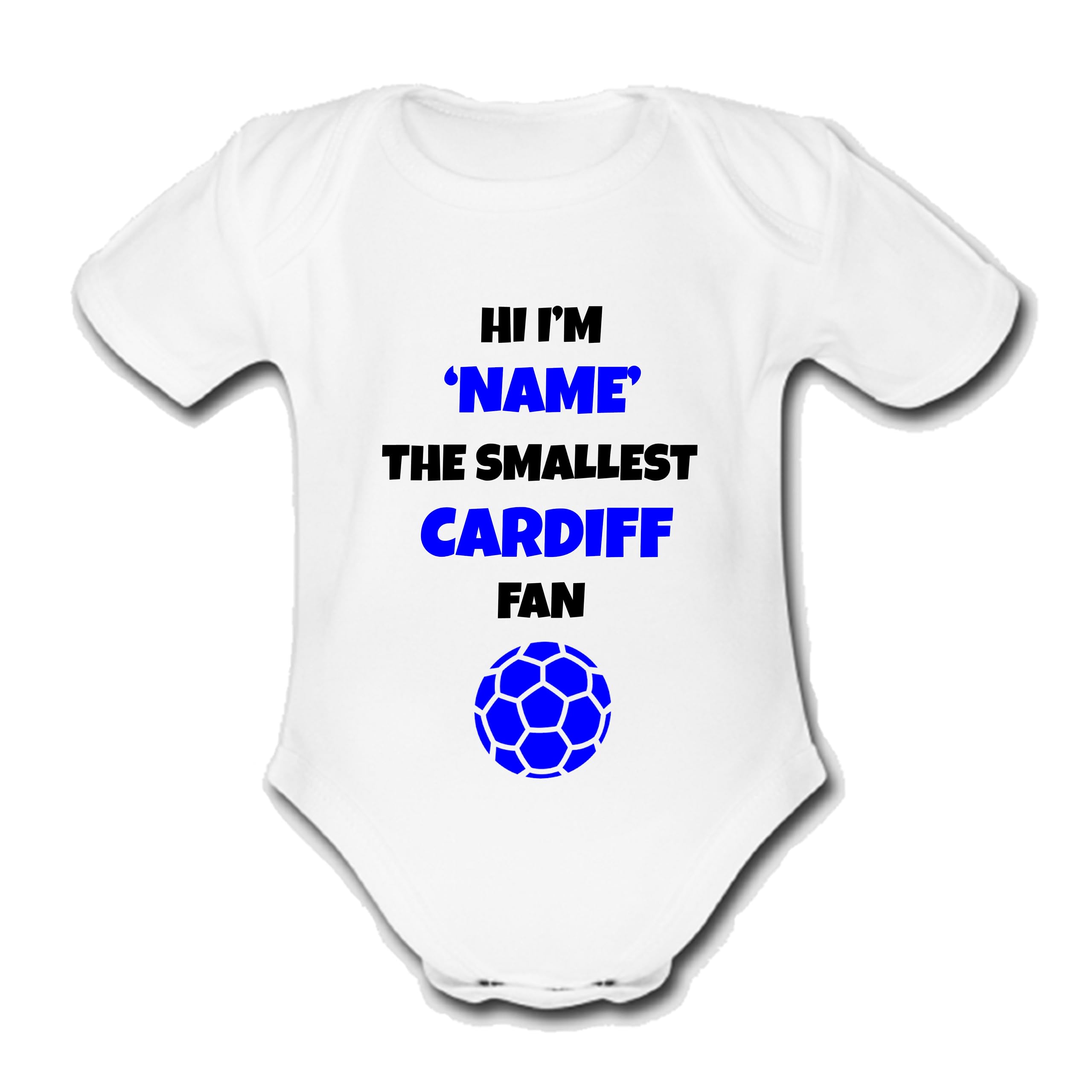 PsychobabyCARDIFF INSTANT PREVIEW - See What You are Buying Smallest Fan Custom Babygrow City