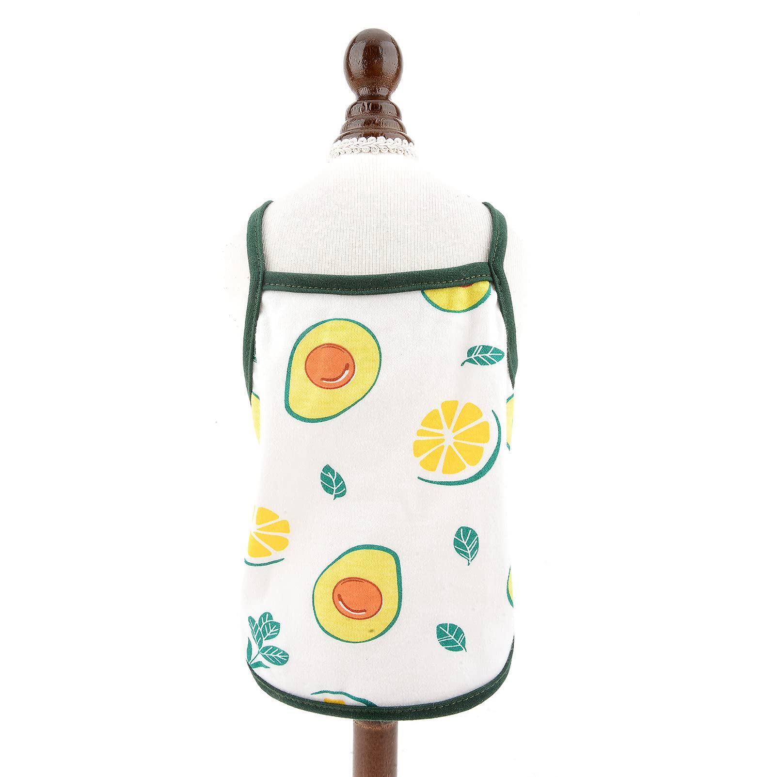 SMALLLEE_LUCKY_STORE Pet Cute Shirt Fruit T-shirt Tee for Small Dog Cat Boy Girl Sleeveless Strap Vest Tank Top Summer Puppy Teacup Yorkie Chihuahua Clothes