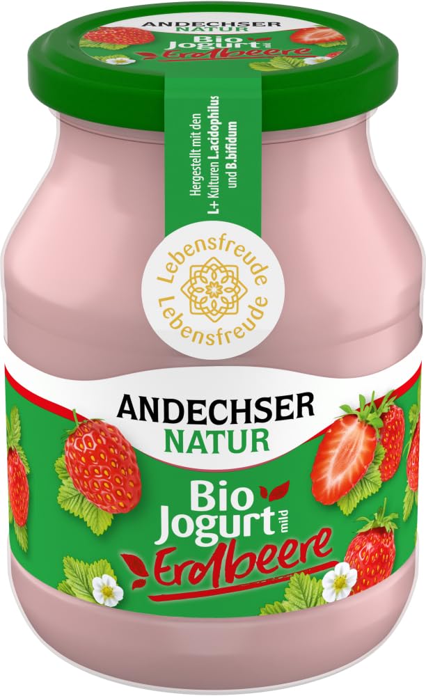 Bio Jogurt Erdbeere 3,8% 6 x 500 g