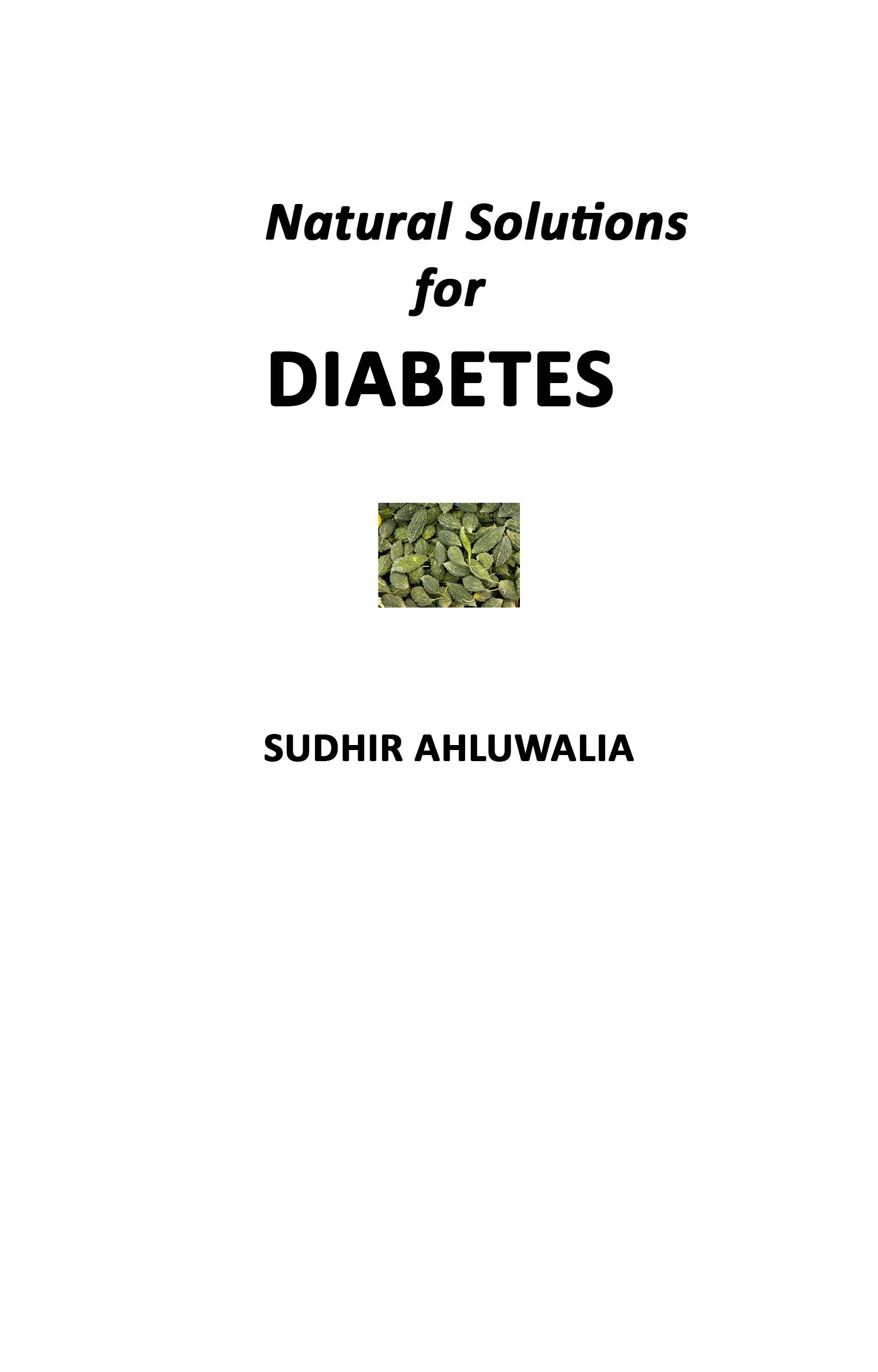 Natural Solutions for Diabetes
