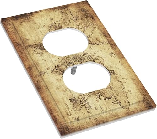 Vista 819 de Placa de pared con interruptor de luz de doble interruptor de pared para niños, diseño de dinosaurio, galaxia, espacio exterior, planeta, nebulosa