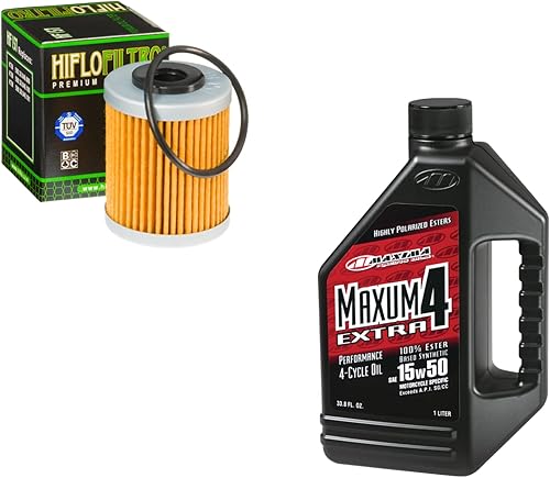 Oil Change Kit For Polaris 2007 Outlaw 525 Irs Synthetic 15W-50