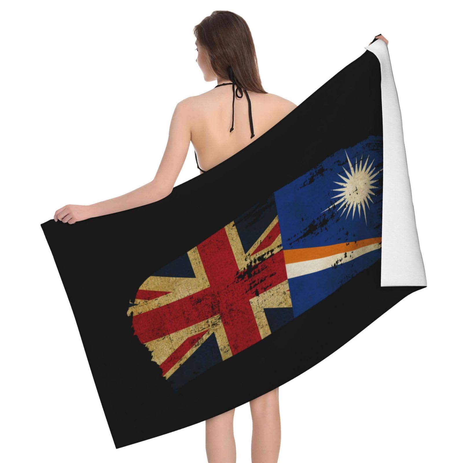 Toalla De Playa Con Bandera De Inglaterra, Manta De Playa De Microfibra Altamente Absorbente, Toallas De Baño Suaves 80 X 130 Cm