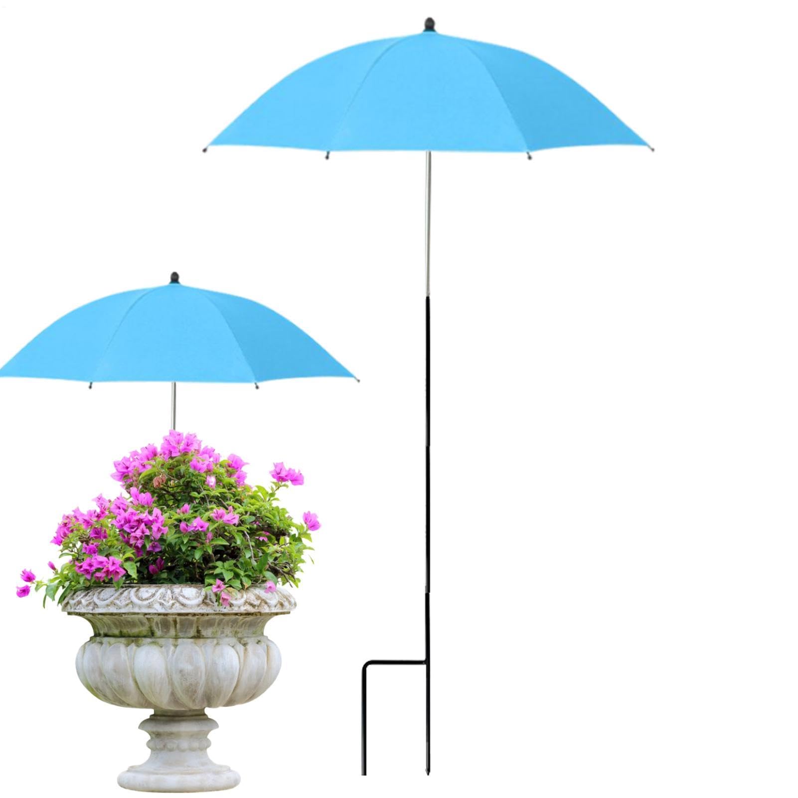 Sombrilla solar para plantas: el paraguas protector floral para balcón y patio