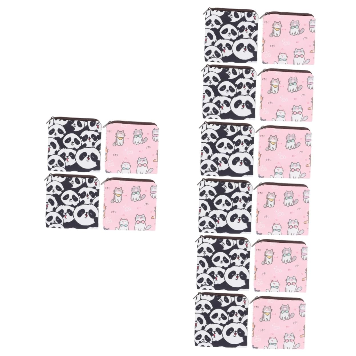 FOMIYES 16 Stk Aufbewahrungsbeutel Für Damenbinden Multifunktionale Kleine Tasche Halter Für Damenbinden Handtaschen-organizer Aufbewahrungstasche Für Menstruationspads Geldbörse Polyester